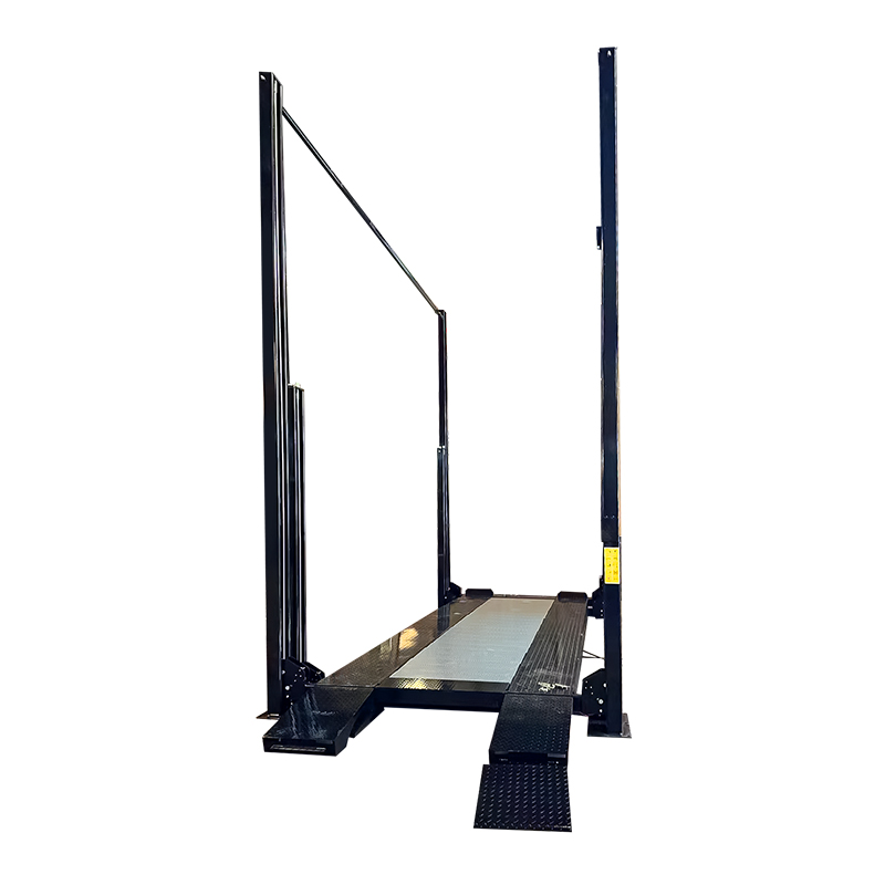 4 post triple stacker car parking lift 4QJY41