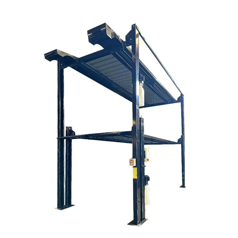 4 post triple stacker car parking lift 4QJY4