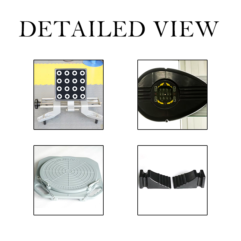 Four Wheels 3d Alignment Machine detailed view