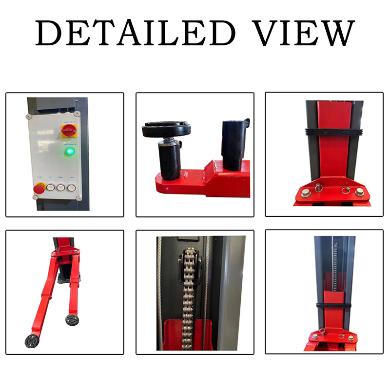 MANUAL ONE SIDE RELEASE LIFT 4.0D5A DETAILED VIEW